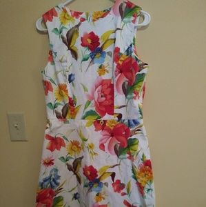 Floral Sleeveless dress